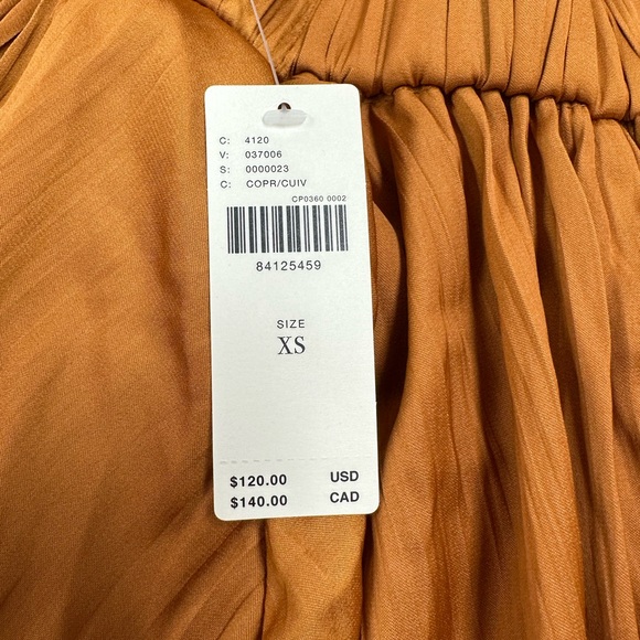 By Anthropologie Sleek A-Line Skirt in Copper - Picture 5 of 5